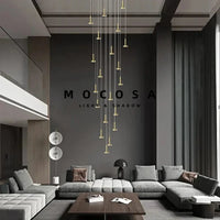 Collection Étoilée : Suspensions Lumineuses pour Votre Magasin de Vêtements | Marco Lucetti