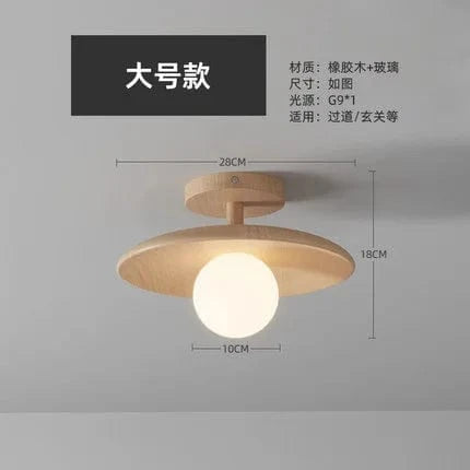 Couloir en bois nordique avec luminaires suspendus | Marco Lucetti Vert