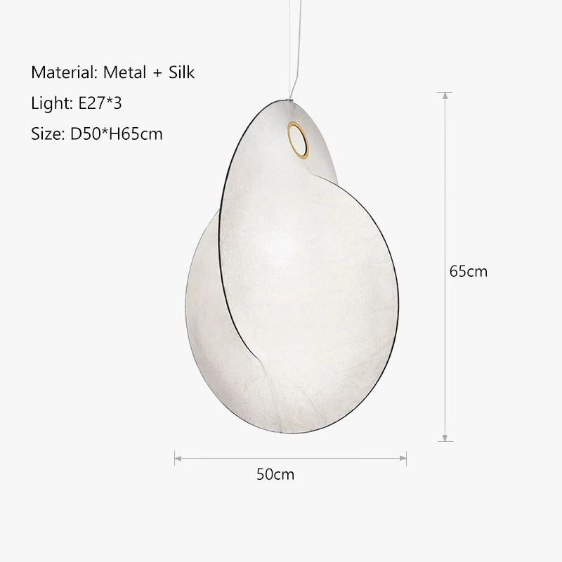 Lustre Led Wabi Sabi nordique pour la salle à manger barre de chambre Villa Loft Duplex Escalier Suspensions Décoratif