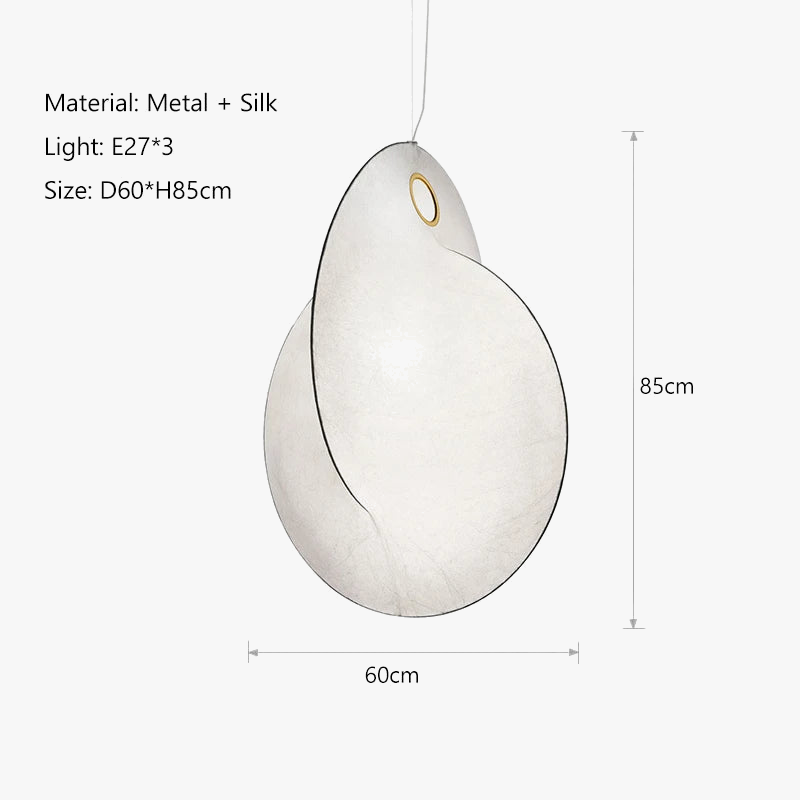 Lustre Led Wabi Sabi nordique pour la salle à manger barre de chambre Villa Loft Duplex Escalier Suspensions Décoratif