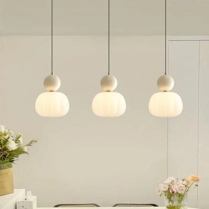 Crème Style Chevet Suspension LED - Éclairage de Chambre et Salle à Manger | Marco Lucetti
