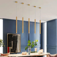 Cylindre Long Tube LED Suspension pour Bars & Restaurants | Marco Lucetti