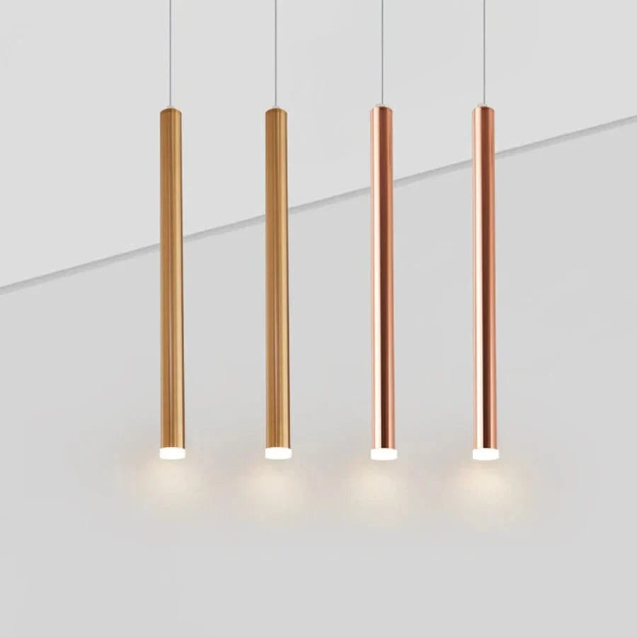 Cylindre Long Tube LED Suspension pour Bars & Restaurants | Marco Lucetti