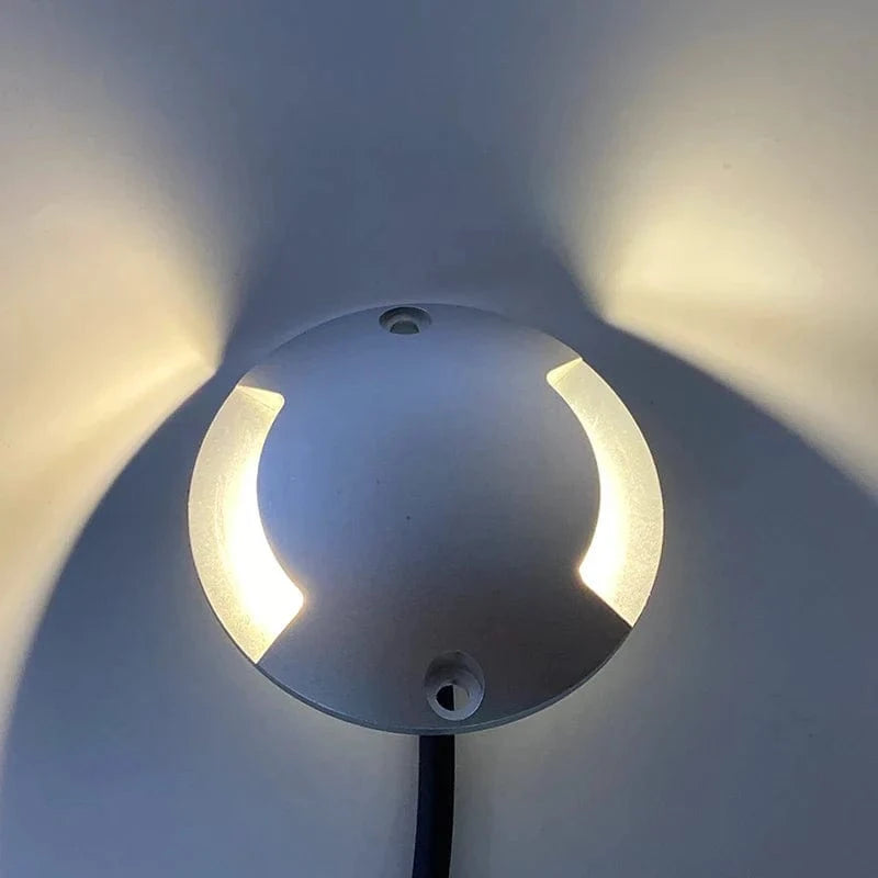 DC12V 1W Ultra-mince Lampe LED Extérieur Étanche pour Jardin Terrasse Pelouse - IP67 | Marco Lucetti