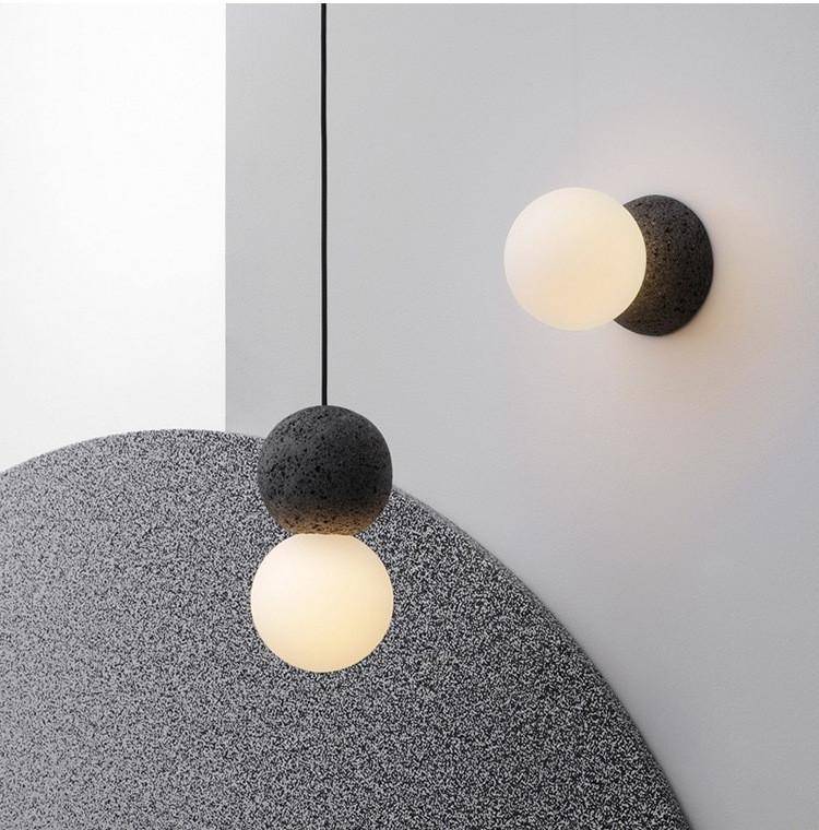 Design : Boules en ciment & verre | Marco Lucetti