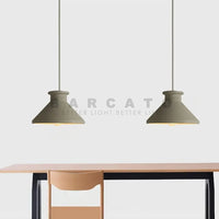 Design innovant de lustres en ciment à LED - Luminaires LED américains créatifs | Marco Lucetti