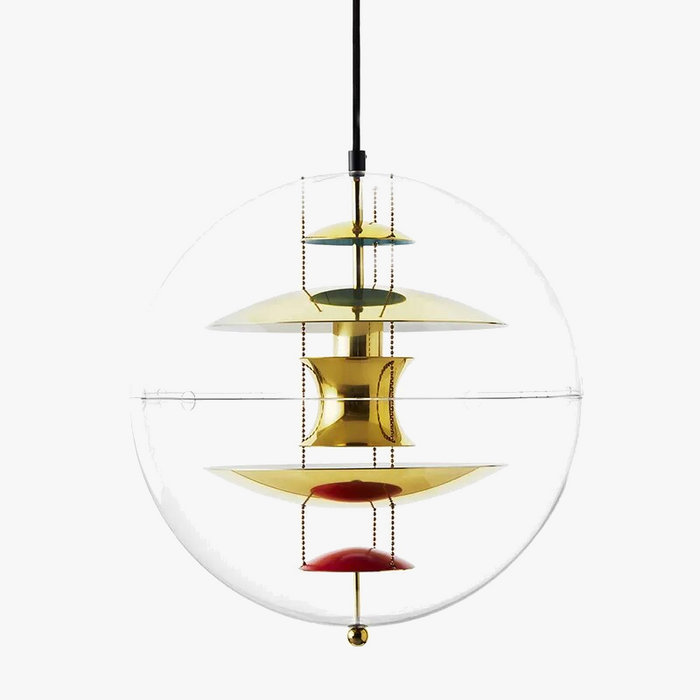 Suspension Globe: Design nordique en verre