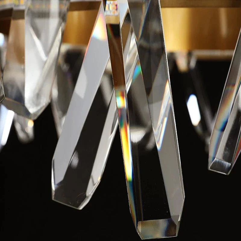 Deyidn - Luminaires Moderne Cuivre Applique Cristal LED Mur Doré Pour Maquillage Intérieur | Marco Lucetti