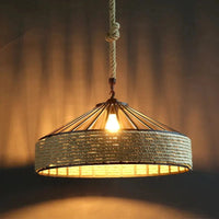 DropLight - Corde de fer industriel américain Loft lustre créatif pour Restaurant Bar Café et Salle à manger | Marco Lucetti
