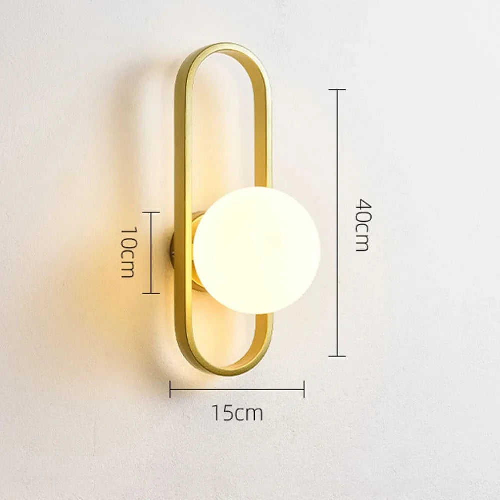 E27 Applique Murale LED de Luxe Moderne pour Salon et Chambre | Marco Lucetti A2