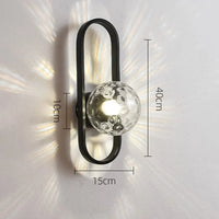 E27 Applique Murale LED de Luxe Moderne pour Salon et Chambre | Marco Lucetti B1