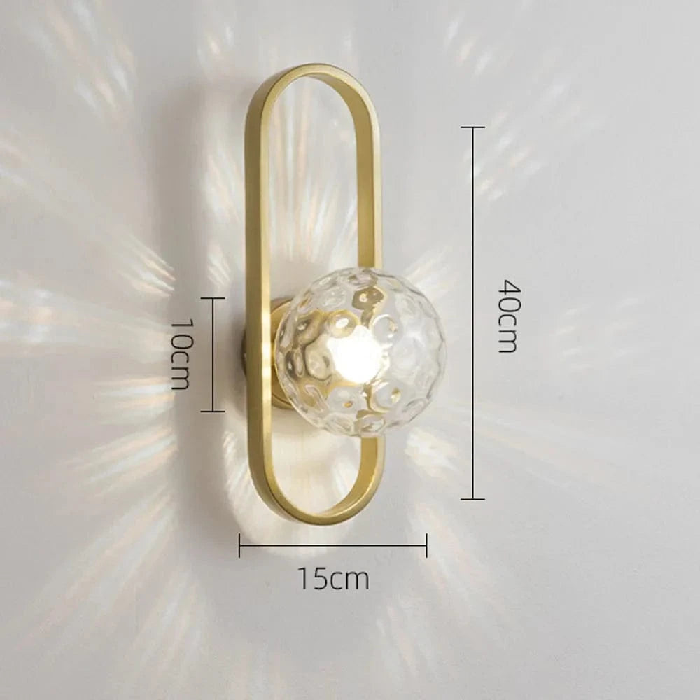 E27 Applique Murale LED de Luxe Moderne pour Salon et Chambre | Marco Lucetti B2