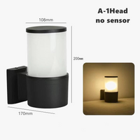 Applique Murale LED Extérieure Haut Vers Bas "Verre Aluminium"