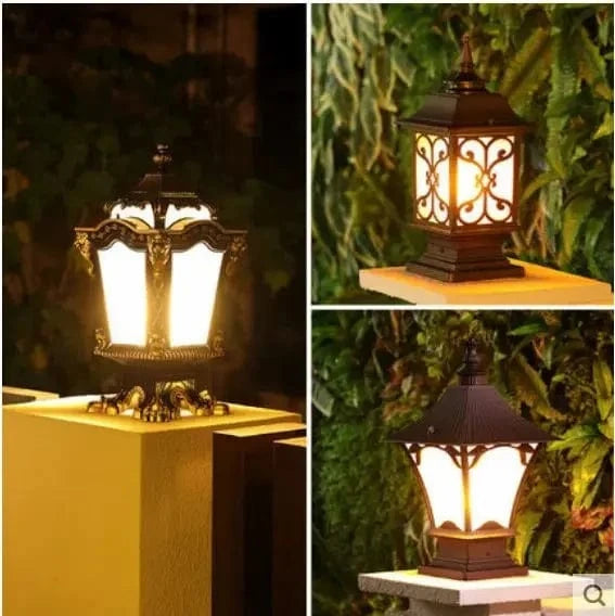 Éclairage de Colonnes Européennes pour l'Extérieur de Votre Jardin | Marco Lucetti