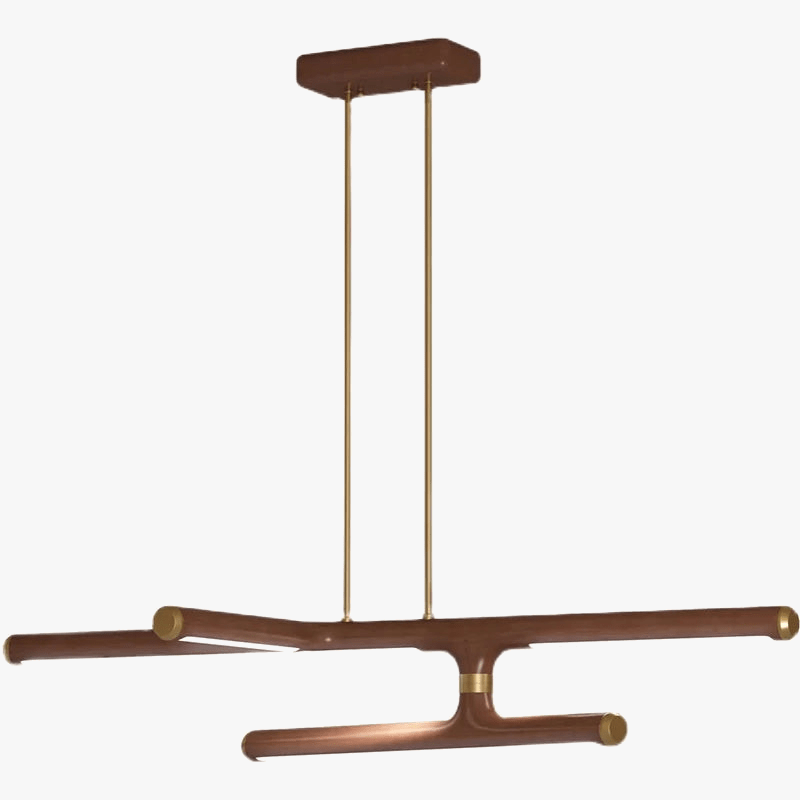 Éclairage de salon Nordique Créatif en Cuivre - Lumière LED Moderne de Luxe | Marco Lucetti