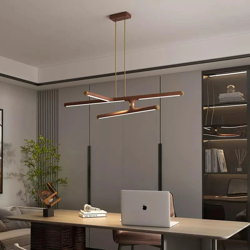 Éclairage de salon Nordique Créatif en Cuivre - Lumière LED Moderne de Luxe | Marco Lucetti