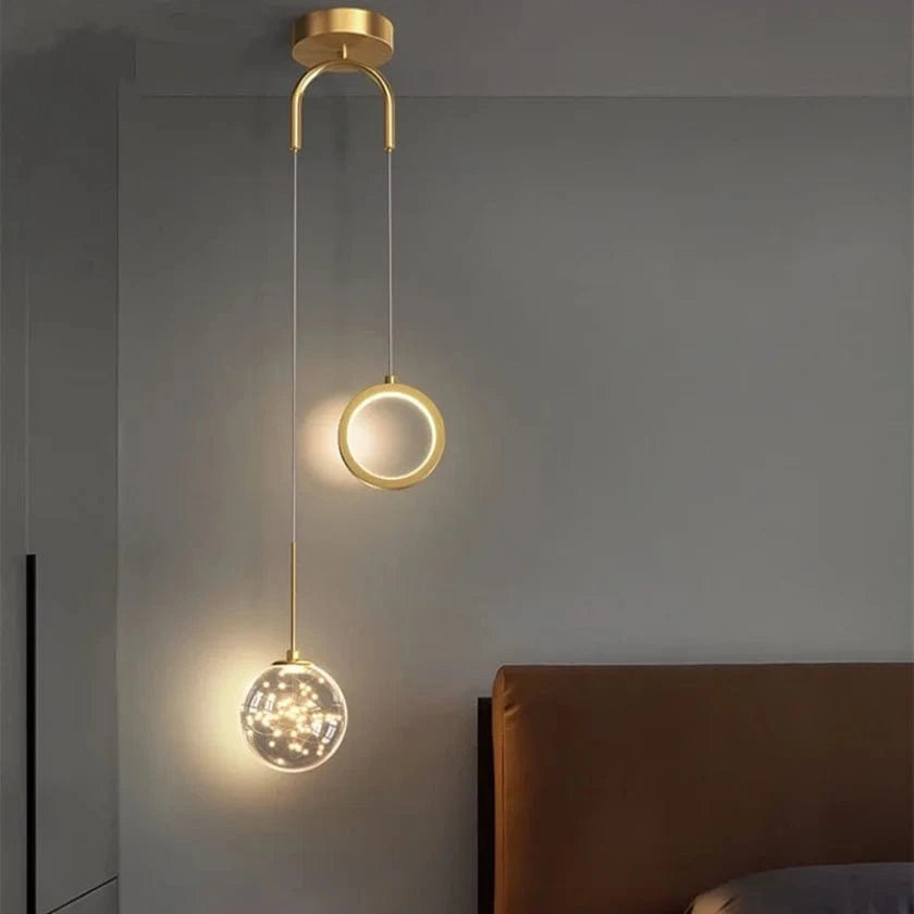 Éclairage de suspension LED pour chambre à coucher - Style Moderne et Élégant | Marco Lucetti