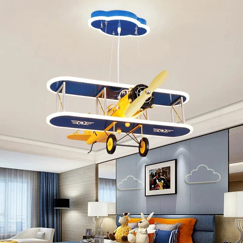 Éclairage Design pour Chambre d'Enfant Nordique LED : Plafonniers et Lampes Suspendues | Marco Lucetti BLEU PROFOND / 660X710mm / 81-100W | Blanc froid