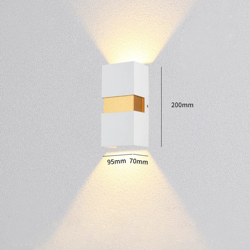 Éclairage extérieur LED - Applique Murale pour Escalier et Entrée | Marco Lucetti Blanc