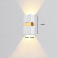 Éclairage extérieur LED - Applique Murale pour Escalier et Entrée | Marco Lucetti Blanc