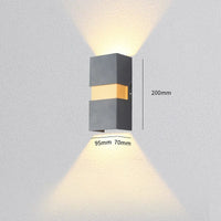 Éclairage extérieur LED - Applique Murale pour Escalier et Entrée | Marco Lucetti Noir