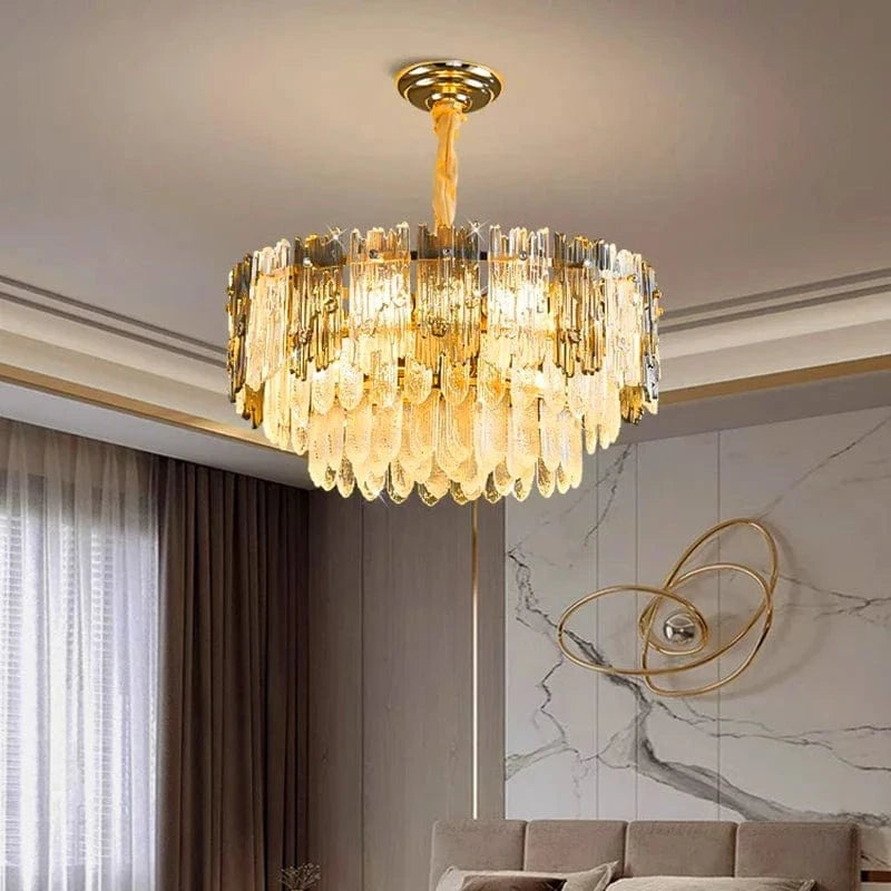 Éclairage intérieur design : Salle à manger moderne led suspendues | Marco Lucetti