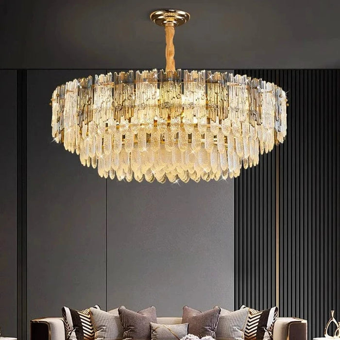 Éclairage intérieur design : Salle à manger moderne led suspendues | Marco Lucetti