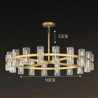 Éclairage intérieur nordique pour salle à manger : suspension design. | Marco Lucetti 36 têtes / APP avec RC à intensité variable