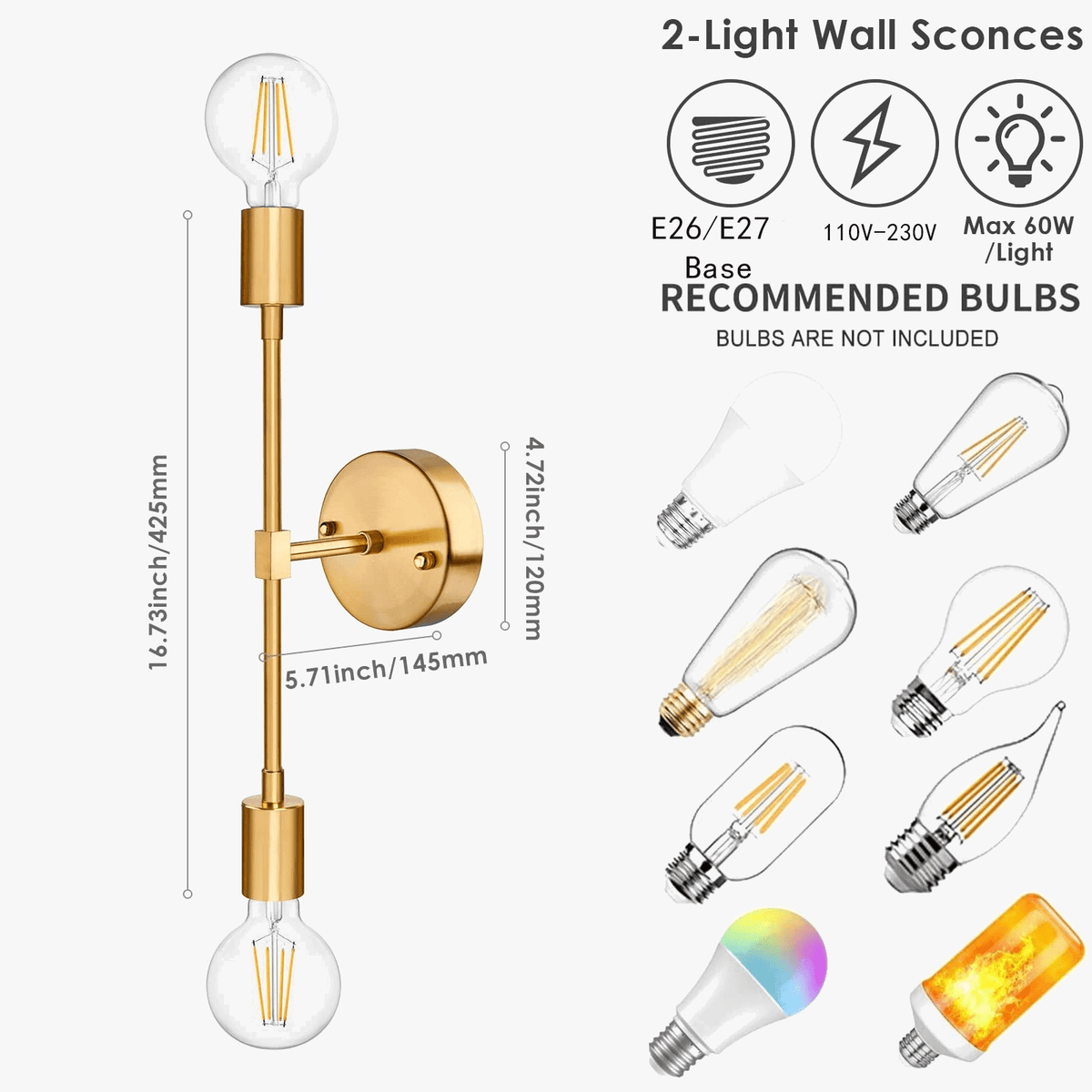 Éclairage LED vintage moderne pour intérieur | Marco Lucetti