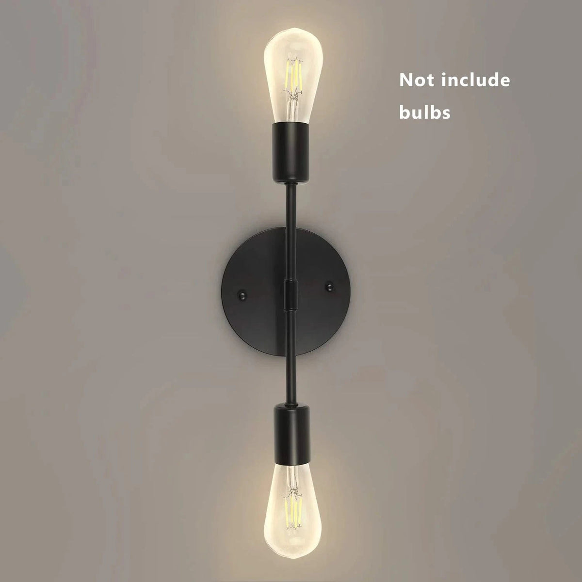 Éclairage LED vintage moderne pour intérieur | Marco Lucetti Noir