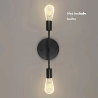 Éclairage LED vintage moderne pour intérieur | Marco Lucetti Noir