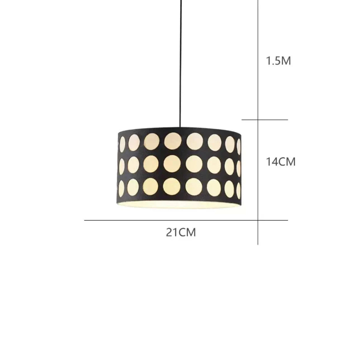 Éclairage Moderne pour Hôtel: Lustres Cuivre Fer | Marco Lucetti 1 tête D21cm / Changeable