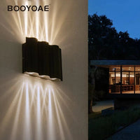 Éclairage mural extérieur LED étanche Villa Lumière murale ronde applique balcon, jardin et escalier | Marco Lucetti