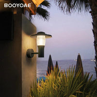 Éclairage mural extérieur LED - Lampe décorative moderne pour porche et balcon | Marco Lucetti Blanc chaud