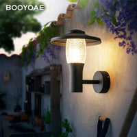 Éclairage mural extérieur LED - Lampe décorative moderne pour porche et balcon | Marco Lucetti Blanc chaud