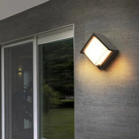 Éclairage mural extérieur moderne en aluminium - Lampe design pour porche, balcon et terrasse | Marco Lucetti