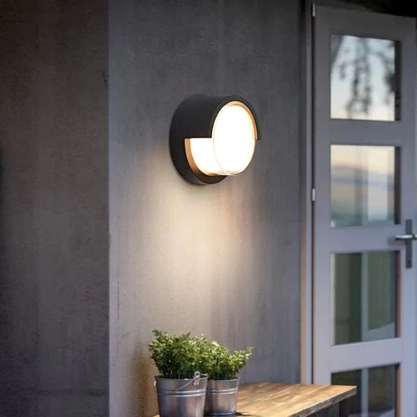 Éclairage mural extérieur moderne en aluminium - Lampe design pour porche, balcon et terrasse | Marco Lucetti