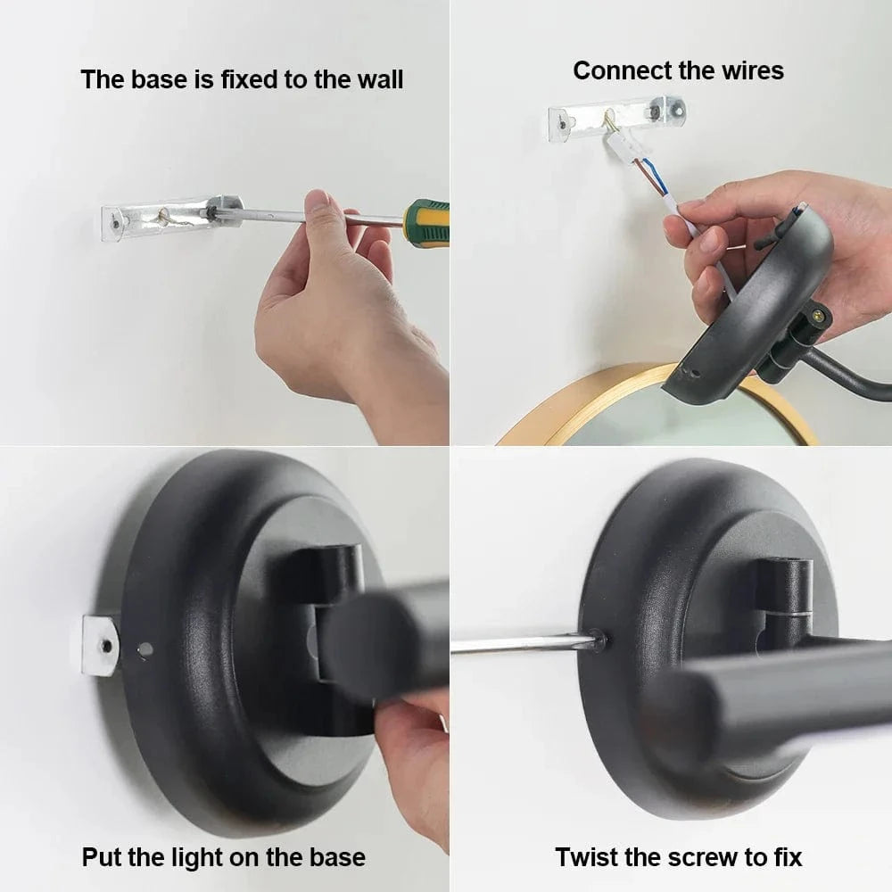 Éclairage mural LED design pour miroir intérieur | Marco Lucetti