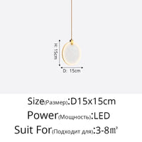 Éclairage Suspendu de Luxe en Marbre pour Restaurants Chic | Marco Lucetti