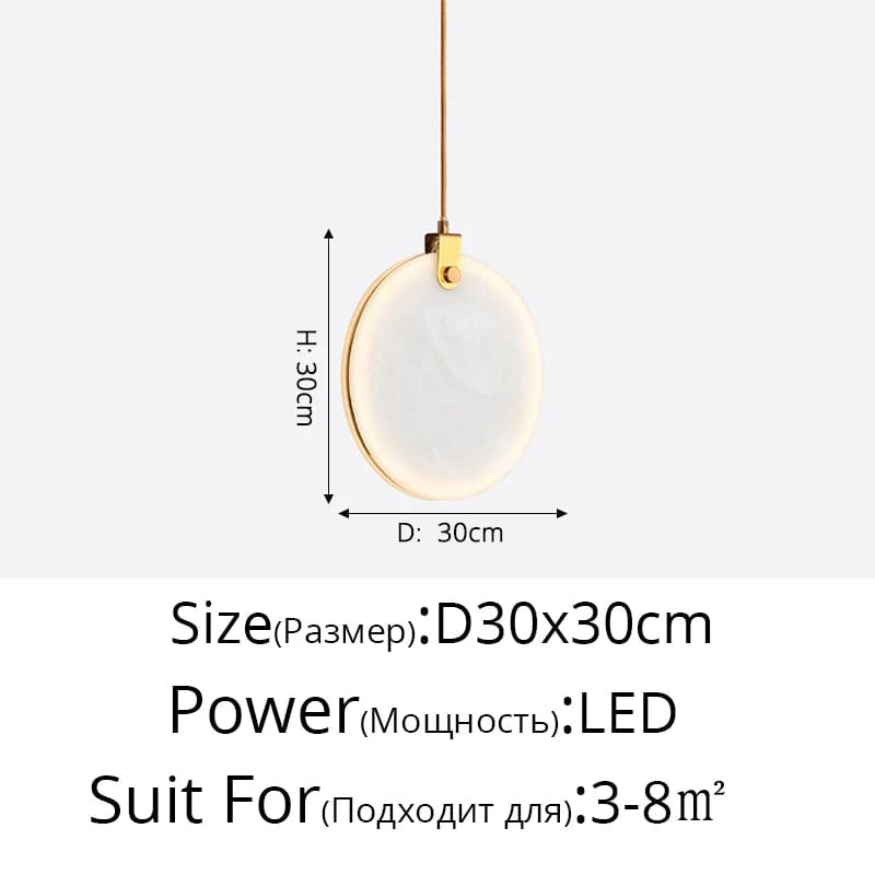 Éclairage Suspendu de Luxe en Marbre pour Restaurants Chic | Marco Lucetti