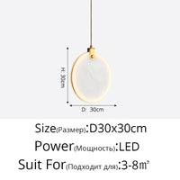 Éclairage Suspendu de Luxe en Marbre pour Restaurants Chic | Marco Lucetti