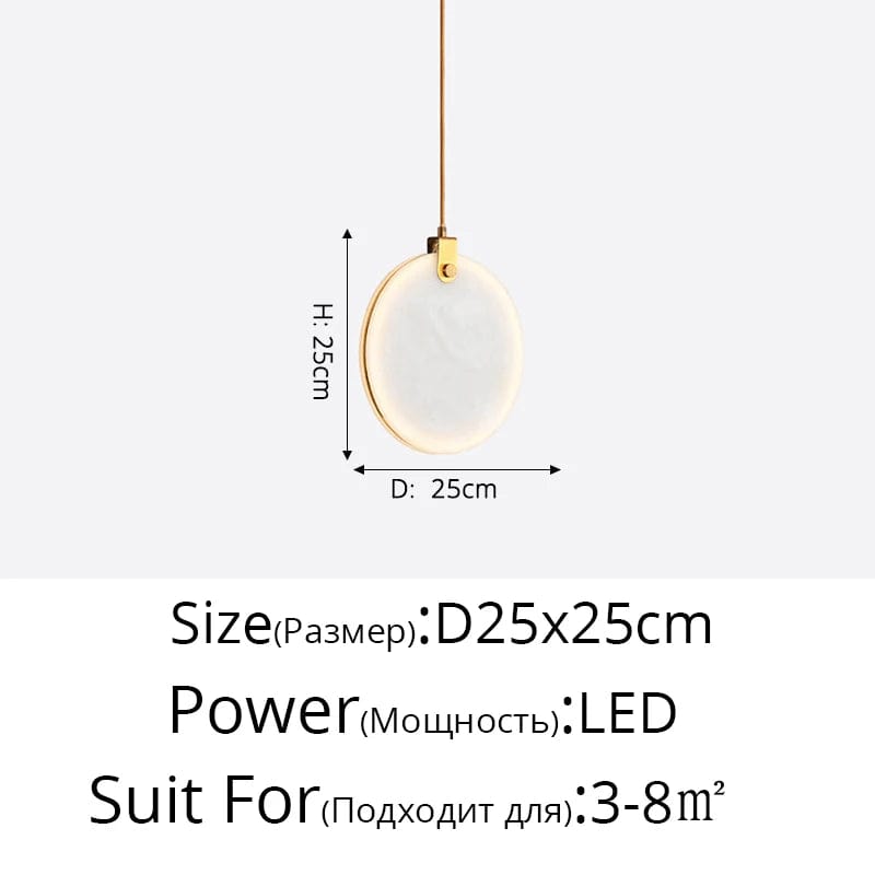 Éclairage Suspendu de Luxe en Marbre pour Restaurants Chic | Marco Lucetti