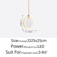 Éclairage Suspendu de Luxe en Marbre pour Restaurants Chic | Marco Lucetti