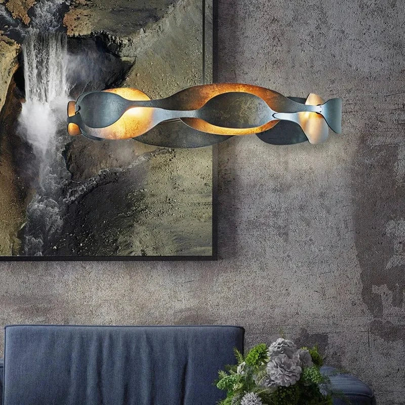 Éclairage suspendu italien de luxe en métal artistique LED | Marco Lucetti