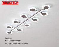 Entrance - Plafonnier à LED contemporain | Marco Lucetti 10 lampes / Chaude