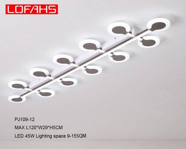 Entrance - Plafonnier à LED contemporain | Marco Lucetti 12 lampes / Chaude