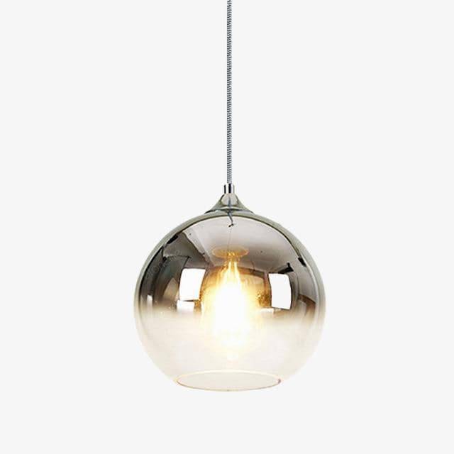 Suspension LED Globe Lumineux en Verre Coloré Ballistic
