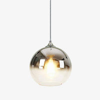 Suspension LED Globe Lumineux en Verre Coloré Ballistic