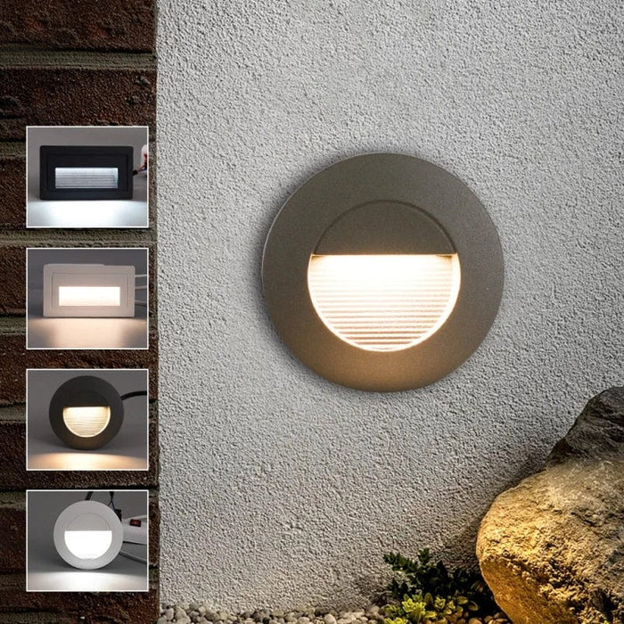 Escalier LED Footlight Intégré Étanche pour l'Extérieur | Marco Lucetti