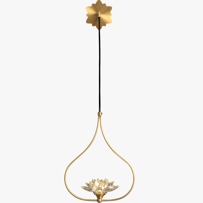 Étude G9 LED Lotus - Appliques murales élégantes pour un éclairage luxueux - Cuivre et Cristal - Lampara Pared | Marco Lucetti